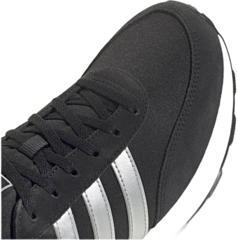 adidas Sportswear Run 60s 3.0 sneakers zwart zilver metallic