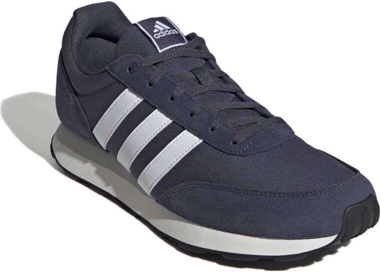 adidas Sportswear Run 60s 3.0 sneakers antraciet wit zwart