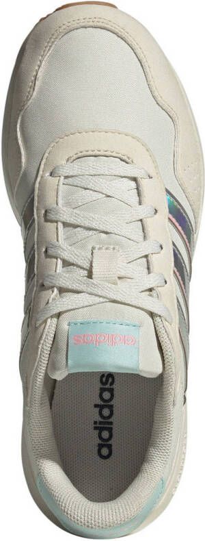 adidas Sportswear Run 60s sneakers wit metallic zilver