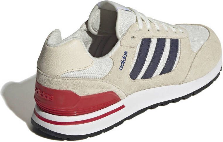 adidas Sportswear Run 80s sneakers ecru donkerblauw rood