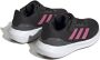 Adidas Sportswear Runfalcon 3.0 hardloopschoenen zwart fuchsia grijs Jongens Meisjes Mesh 36 2 3 Sneakers - Thumbnail 5