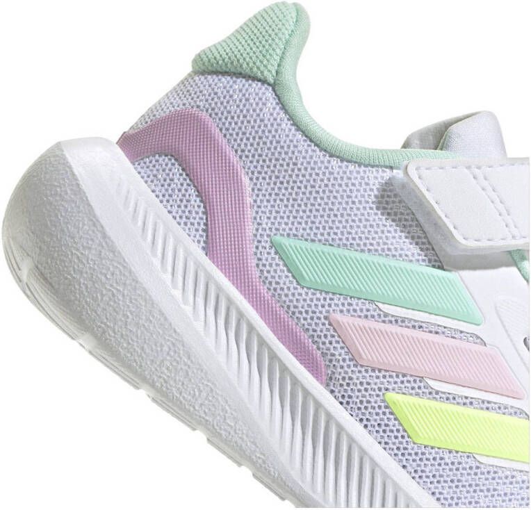 adidas Sportswear Runfalcon 5 sneakers wit lichtgrijs lichtroze