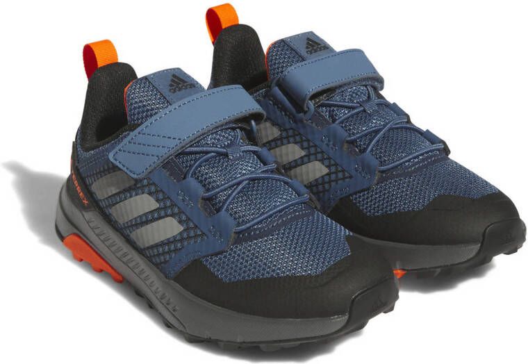 adidas Terrex Trailmaker wandelschoenen donkerblauw zwart oranje