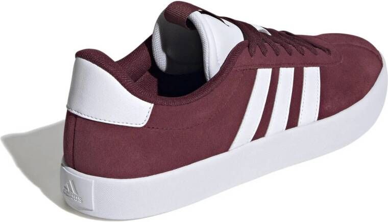 adidas Sportswear VL Court 3.0 sneakers donkerrood wit