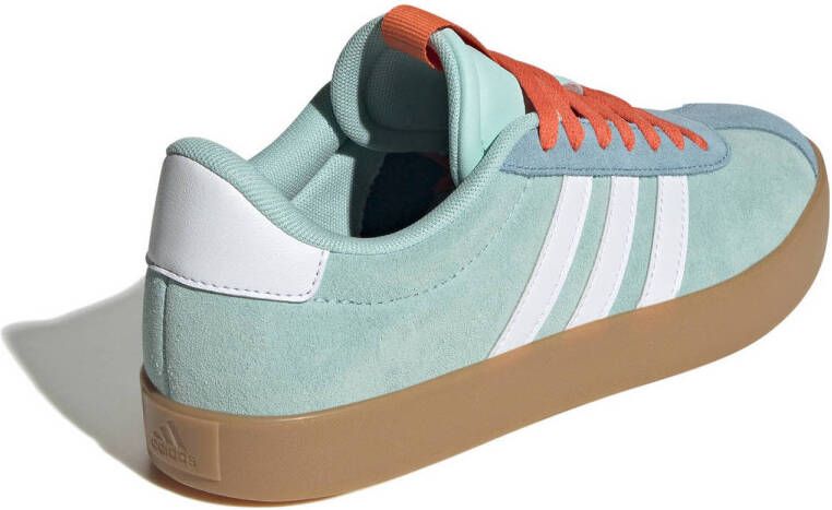 adidas Sportswear VL Court 3.0 sneakers Lichtblauw wit oranje