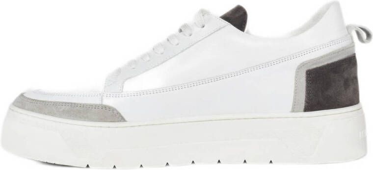 Antony Morato leren sneakers wit