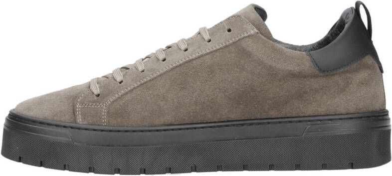 Antony Morato suède sneakers taupe