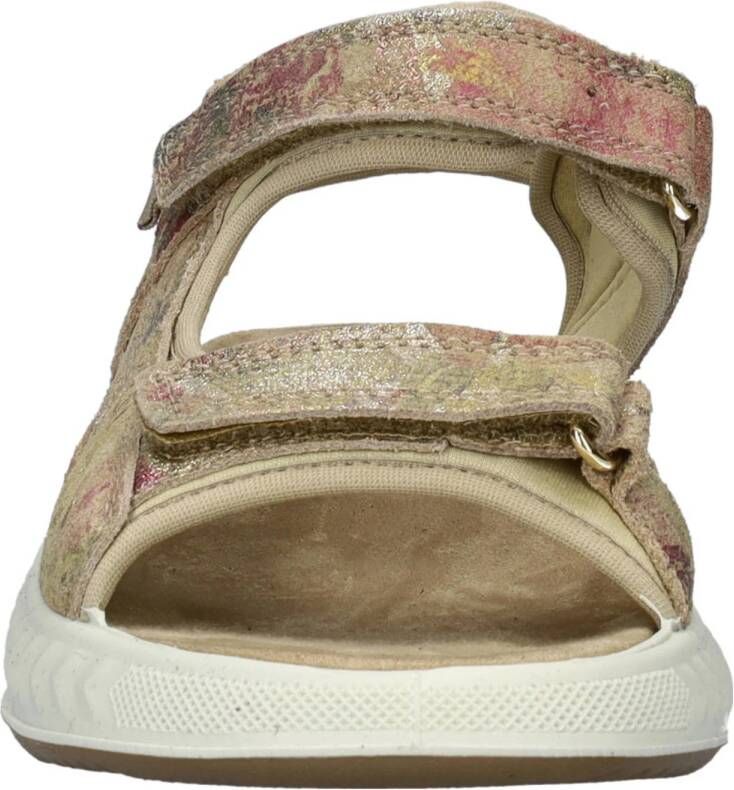 Ara Avio suède sandalen beige roze