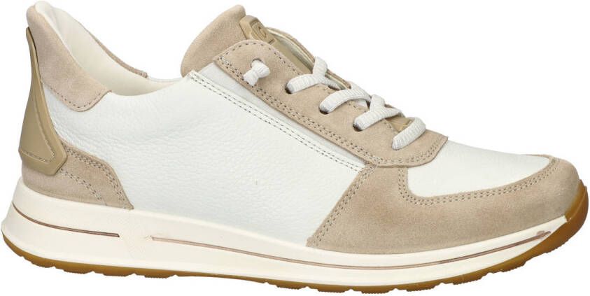 Ara Osaka 2.0 leren sneakers beige wit