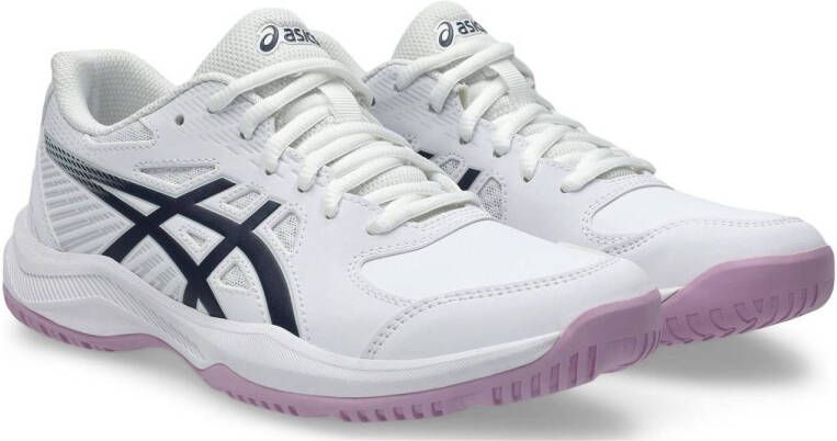 ASICS Court Slide 4 tennisschoenen wit donkerblauw