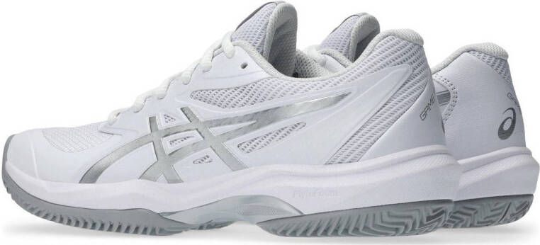 ASICS Game FF Clay OC tennisschoenen wit zilver