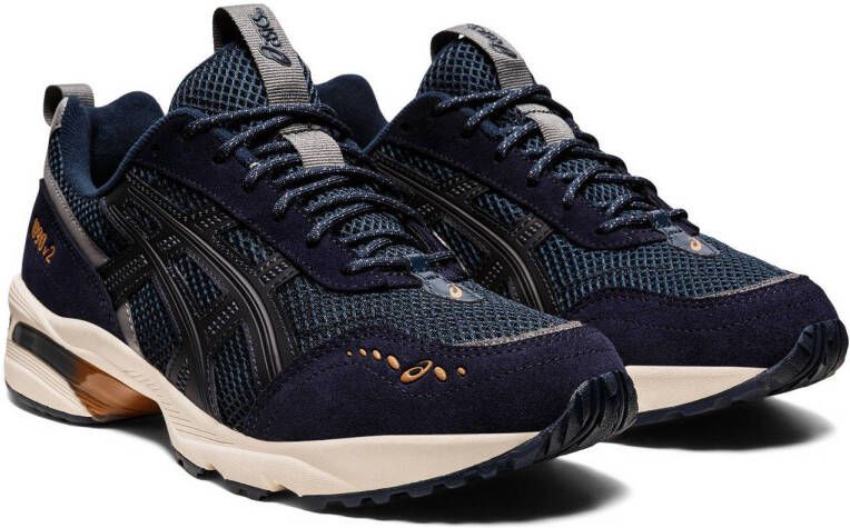 ASICS GEL-1090™ V2 suède sneakers donkerblauw