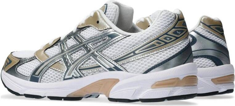 ASICS Gel-1130 sneakers wit zilver goud