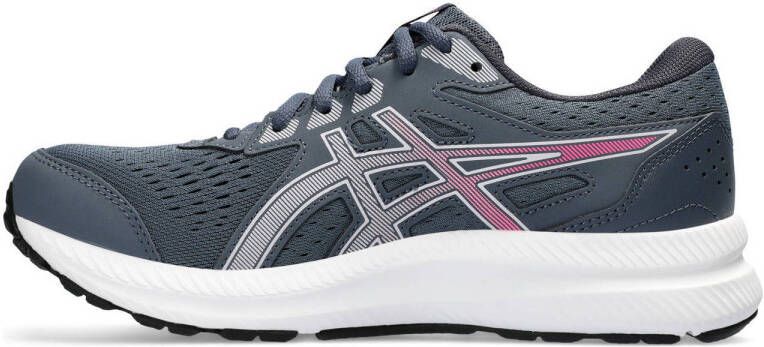 ASICS Gel-Contend 8 hardloopschoenen antraciet roze