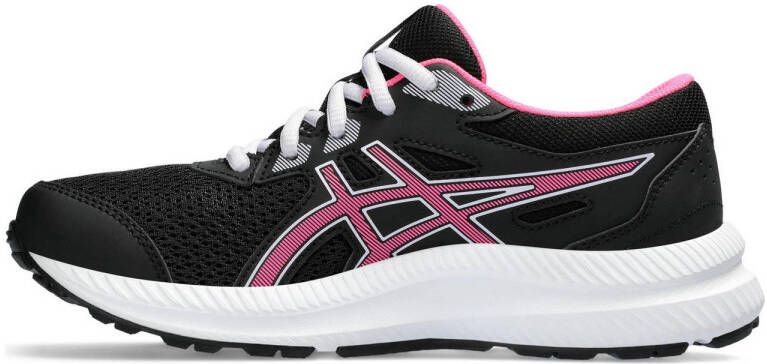 ASICS Gel-Contend 8 hardloopschoenen zwart roze wit