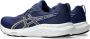 ASICS Gel-Contend 9 hardloopschoenen donkerblauw wit geel - Thumbnail 3