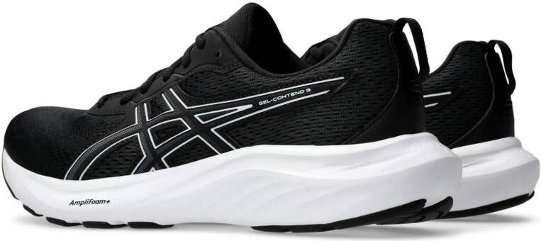 ASICS Gel-Contend 9 hardloopschoenen zwart wit