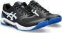 ASICS GEL DEDICATE 8 CLAY tennisschoenen zwart wit blauw - Thumbnail 3