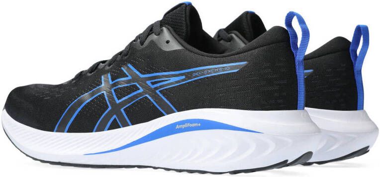 ASICS Gel-Excite 10 hardloopschoenen zwart kobaltblauw