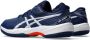 ASICS GEL GAME 9 GS CLAY OC tennisschoenen donkerblauw zilver oranje - Thumbnail 2