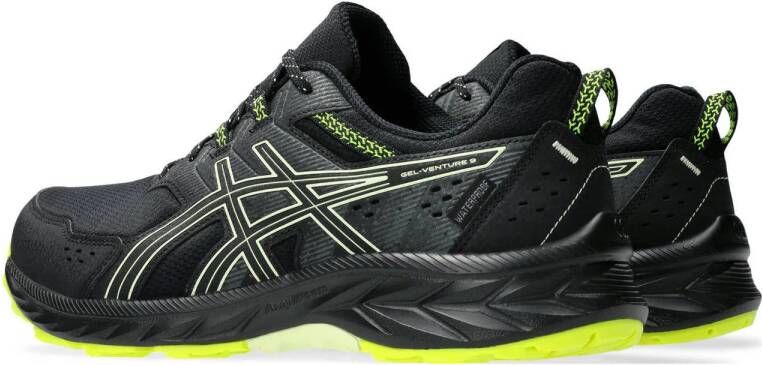 ASICS GEL-VENTURE 9 hardloopschoenen zwart geel