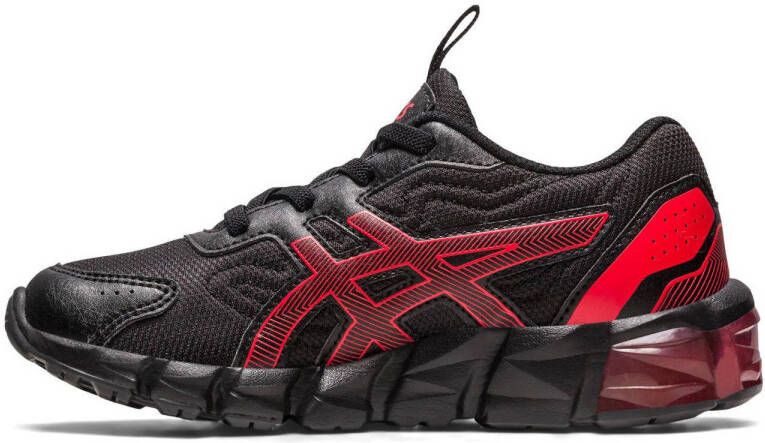 ASICS Gel-Quantum 90 sneakers zwart rood