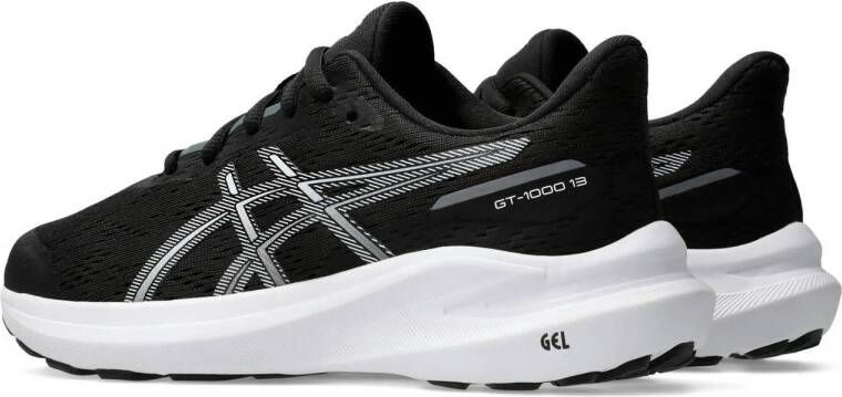 ASICS GT-1000 13 hardloopschoenen zwart wit