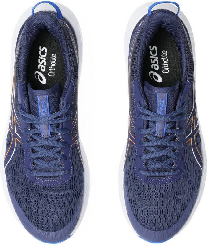 ASICS Jolt 5 hardloopschoenen donkerblauw oranje