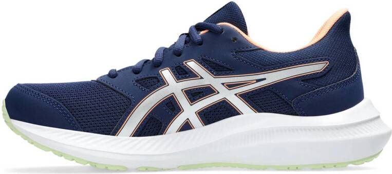 ASICS Jolt hardloopschoenen blauw zilver wit