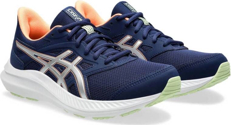 ASICS Jolt hardloopschoenen blauw zilver wit