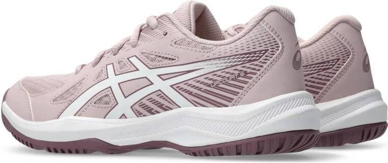 ASICS Upcourt 6 zaalsportschoenen lichtroze wit