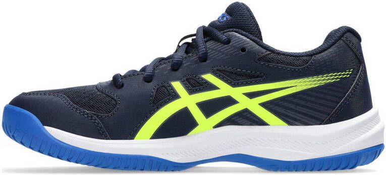 ASICS Upcourt 6 zaalsportschoenen Upcourt 6 donkerblauw geel