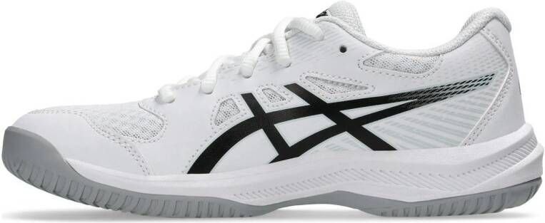 ASICS Upcourt 6 zaalsportschoenen wit zwart