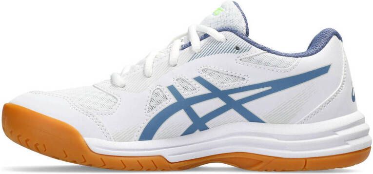 ASICS zaalsportschoenen wit blauw