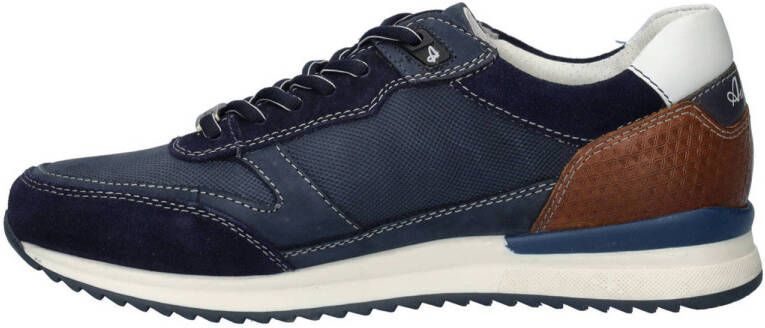 Australian Filmon leren sneakers donkerblauw