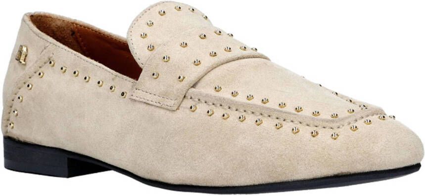 Babouche April-2 suède loafers beige