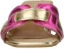 Babouche Demi leren muiltjes roze goud metallic - Thumbnail 2