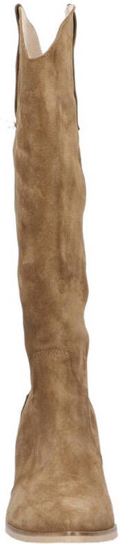 Babouche Florine 2 suède cowboylaarzen beige