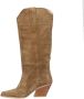 Babouche Florine 2 suède cowboylaarzen beige - Thumbnail 3