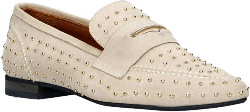 Babouche Maya-2 suède loafers ecru