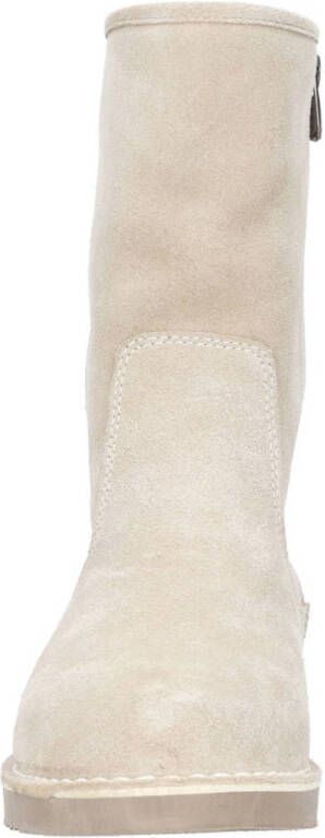 Babouche Vivian 2 suède enkelboots beige