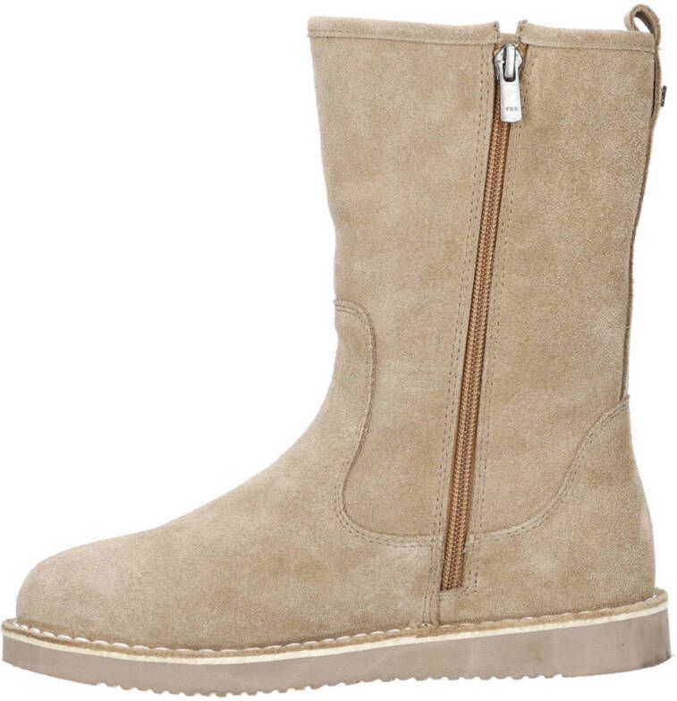 Babouche Vivian 2 suède enkelboots taupe