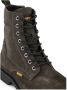 Bench Donkergrijs leren veterboots - Thumbnail 4