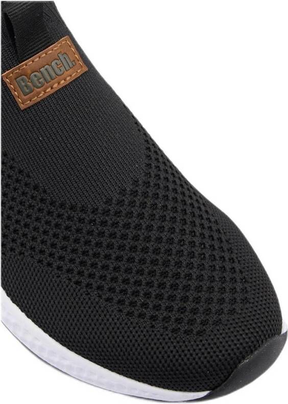 Bench slip-on sneakers zwart