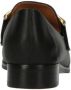 Bibi Lou Zwarte Loafer met Gouden Horsebit Detail Black Dames - Thumbnail 8