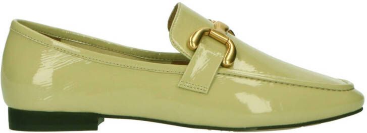 Bibi Lou lakleren loafers met gesp groen