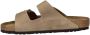 Birkenstock Arizona BS nubuck slippers taupe - Thumbnail 4