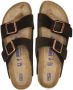 Birkenstock Arizona suède slippers donkerbruin - Thumbnail 3