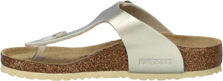 Birkenstock Gizeh teenslippers goud