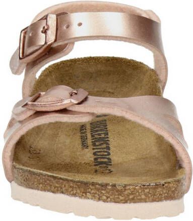 Birkenstock Rio sandalen roségoud